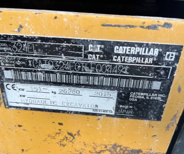 CAT 324 E