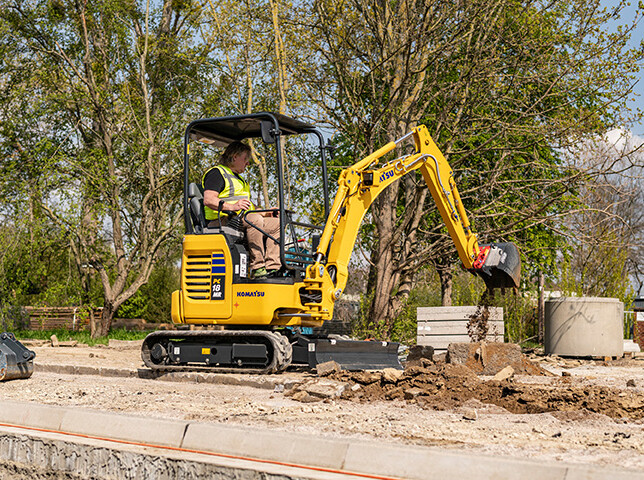 Komatsu PC 18R-5 Bøjle
