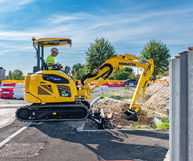 Komatsu PC 33E-6 Elektrisk