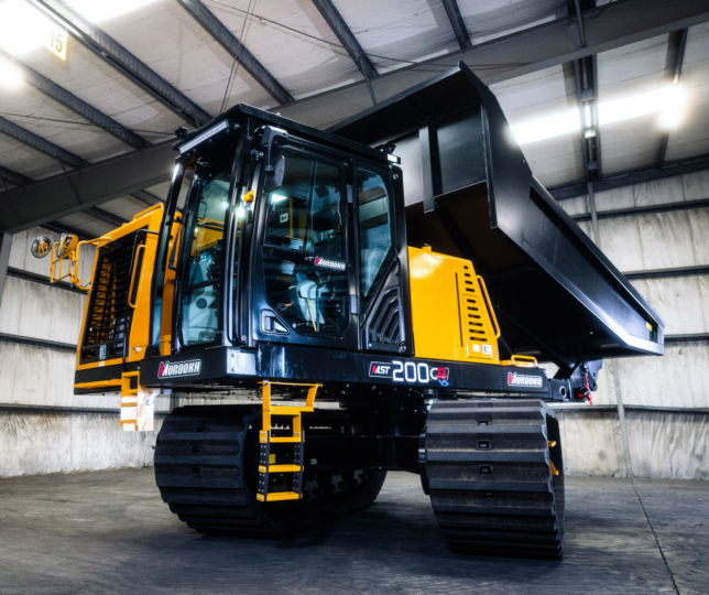 MOROOKA MST 200 CR ROTATION